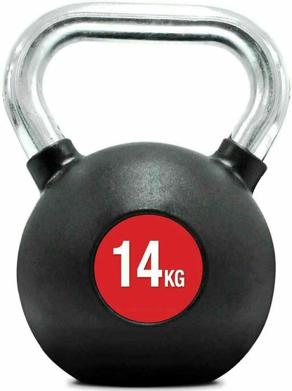 Kettlebells Cast Iron Weight Set Home Gym Back Workout Exercise Training 4-14Kg