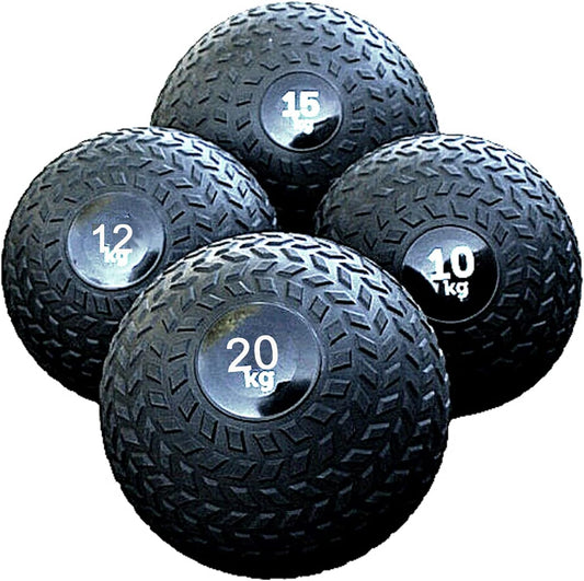 Fitness Slam Ball Weights 8Kg - 25Kg Low Bounce Medicine Balls, Core Strength, Training Fitness Equipment for Home Gym Workout - Exercise Ball – Sold Individually