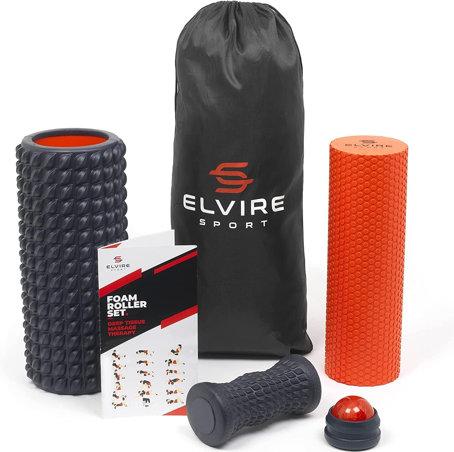Foam Roller | Roller, Muscle Massage Ball for Deep Tissue Back, Legs, Feet, Neck or Plantar Fasciitis