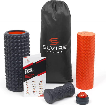 Foam Roller | Roller, Muscle Massage Ball for Deep Tissue Back, Legs, Feet, Neck or Plantar Fasciitis