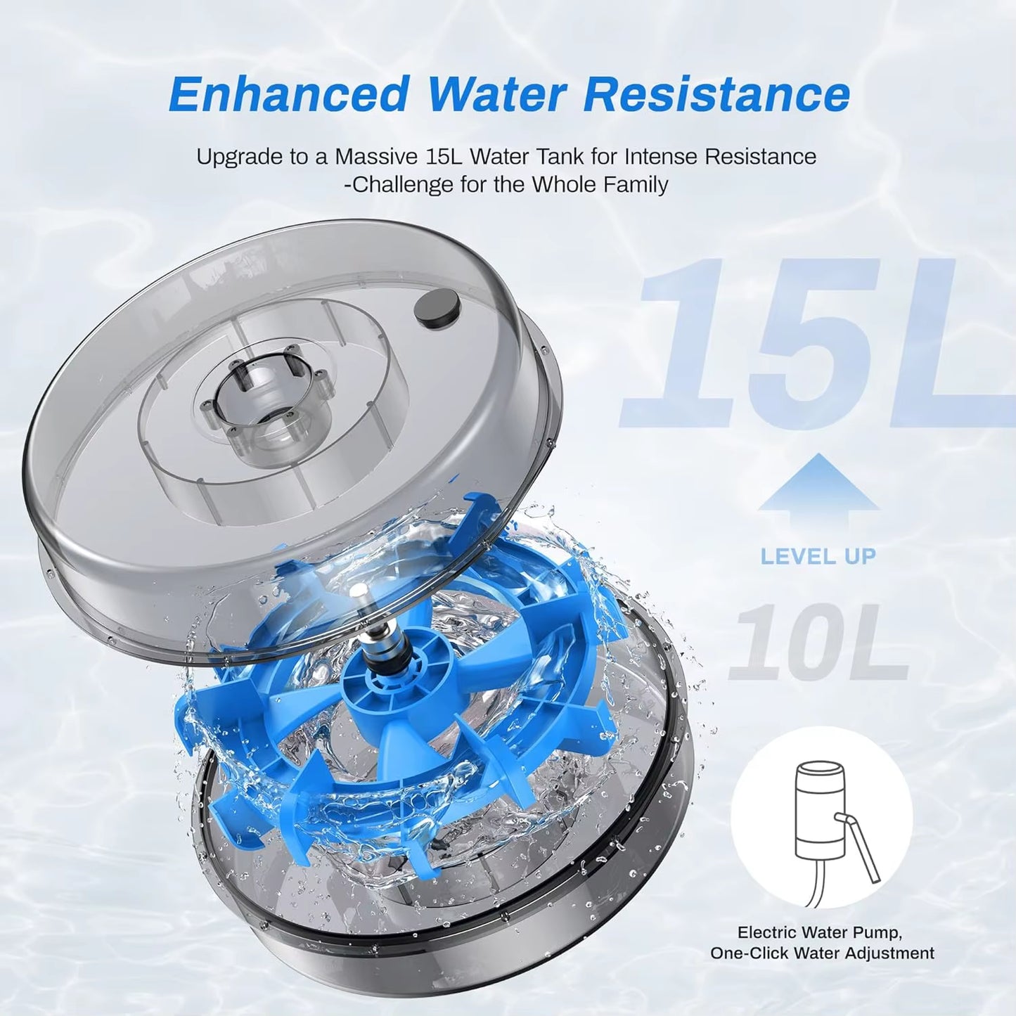 Water Rowing Machines 16 Levels of Quiet Resistance Foldable Compact Rowing Machine 350 LB Weight Capacity with Bluetooth