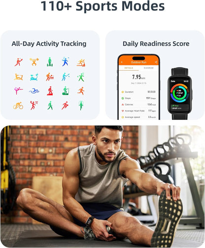 Fitness Tracker Answer/Make Calls, 1.57" Fitness Watch with 24/7 Heart Rate, Sleep Tracker, IP68 Smartwatch for Men Women with 110+ Sports, Step Counter, Calories, Activity Trakcer