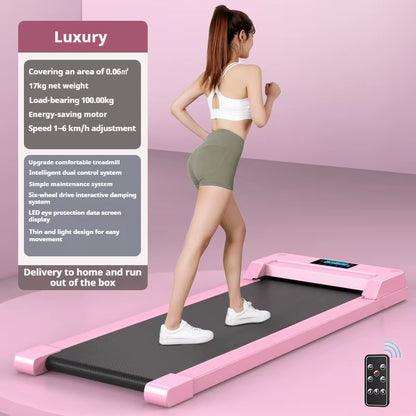Electric Treadmill Small Folding Ultra-Quiet Walking Tablet Suitable for Home Indoor Gym Fitness Body Building Treadmills