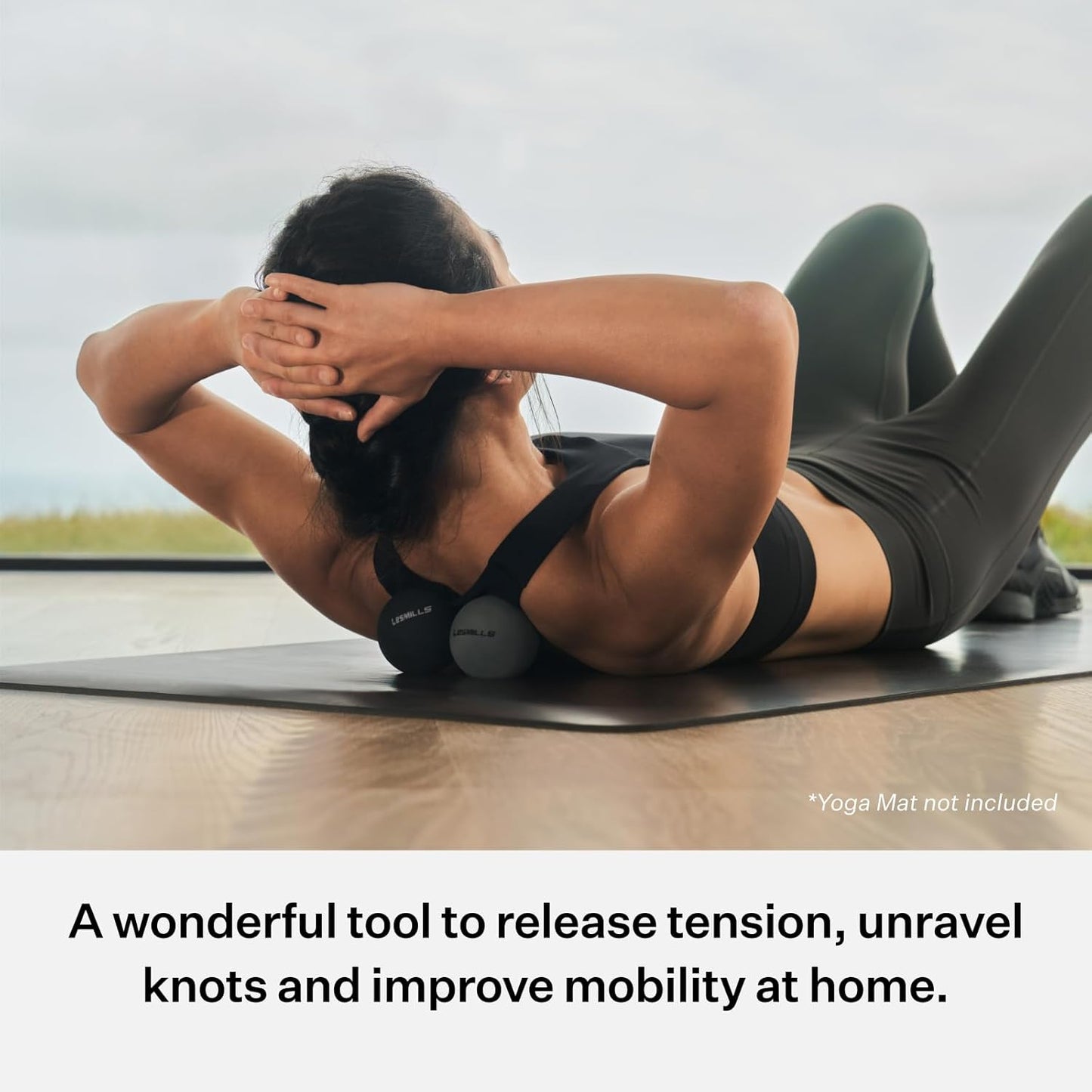 ™ Massage Ball Set, Ease Muscle Aches and Tension, 2 Densities to Change Firmness for Different Areas of Body