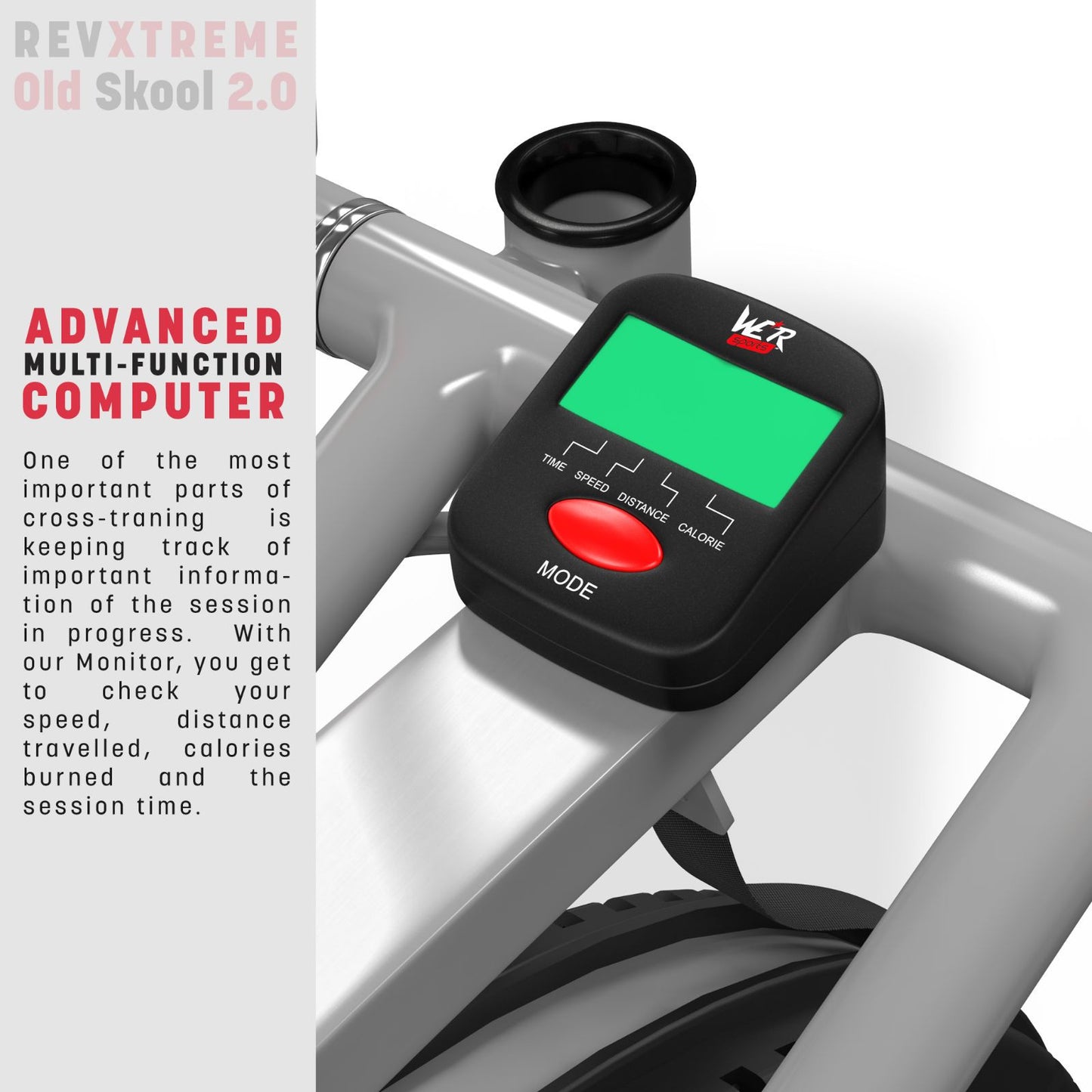 2-IN-1 Elliptical Cross Trainer and Exercise Bike Cardio Workout Machine