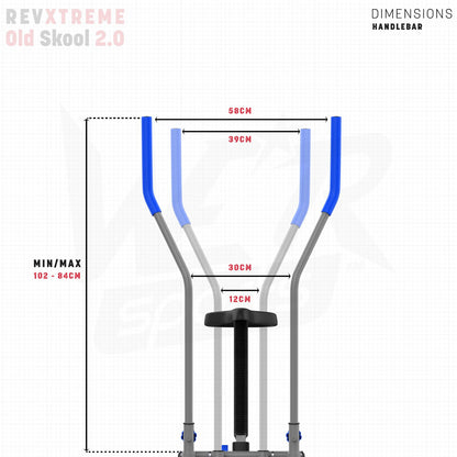 2-IN-1 Elliptical Cross Trainer and Exercise Bike Cardio Workout Machine