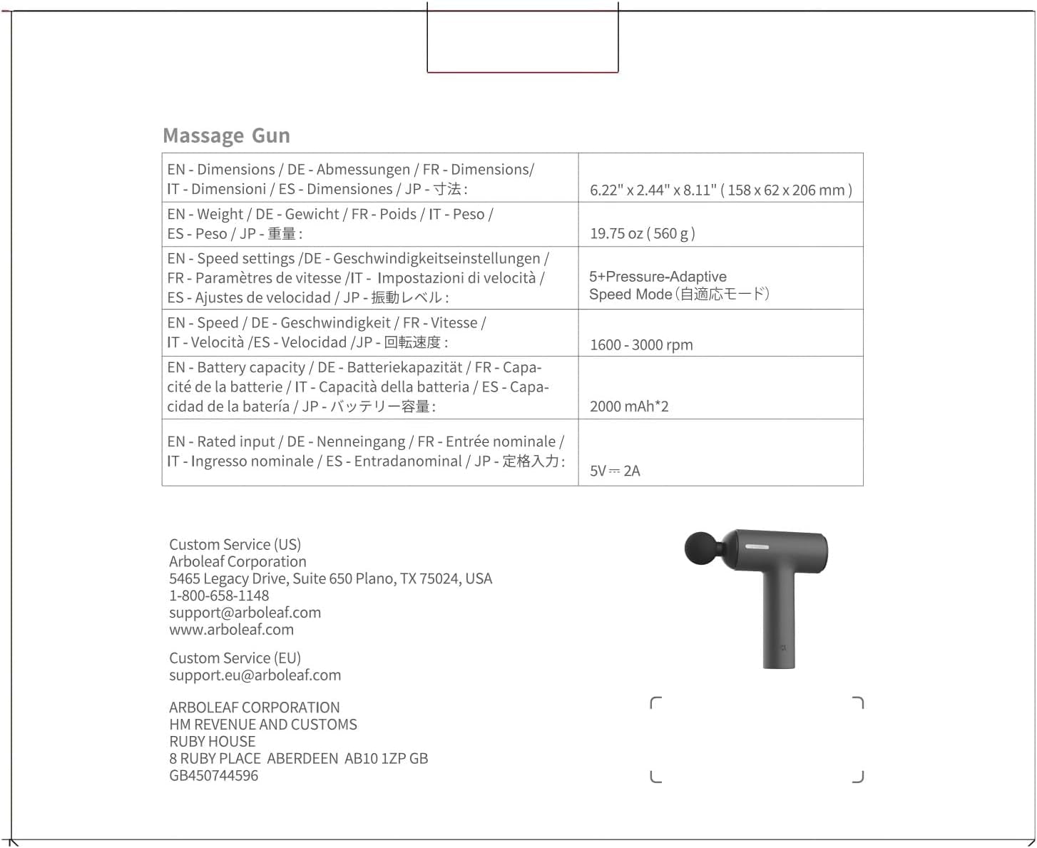 Massage Gun with Heat and Cold,  6 Speeds Muscle Massage Gun Deep Tissue with Case, Powerful Percussion Massager Gun for Home Gym Office Muscle Pain Relief, Type-C Charging