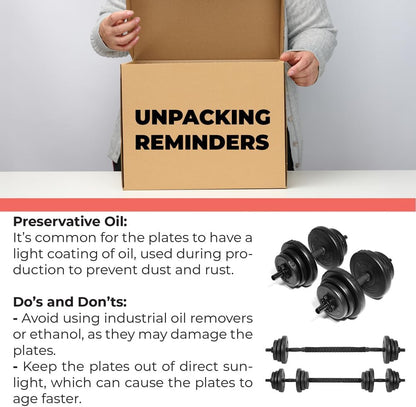 Adjustable Dumbbells Set, Hand Free Weights Set for Strength Training, Weight Lifting, Bodybuilding- Weight Sets for Men and Women