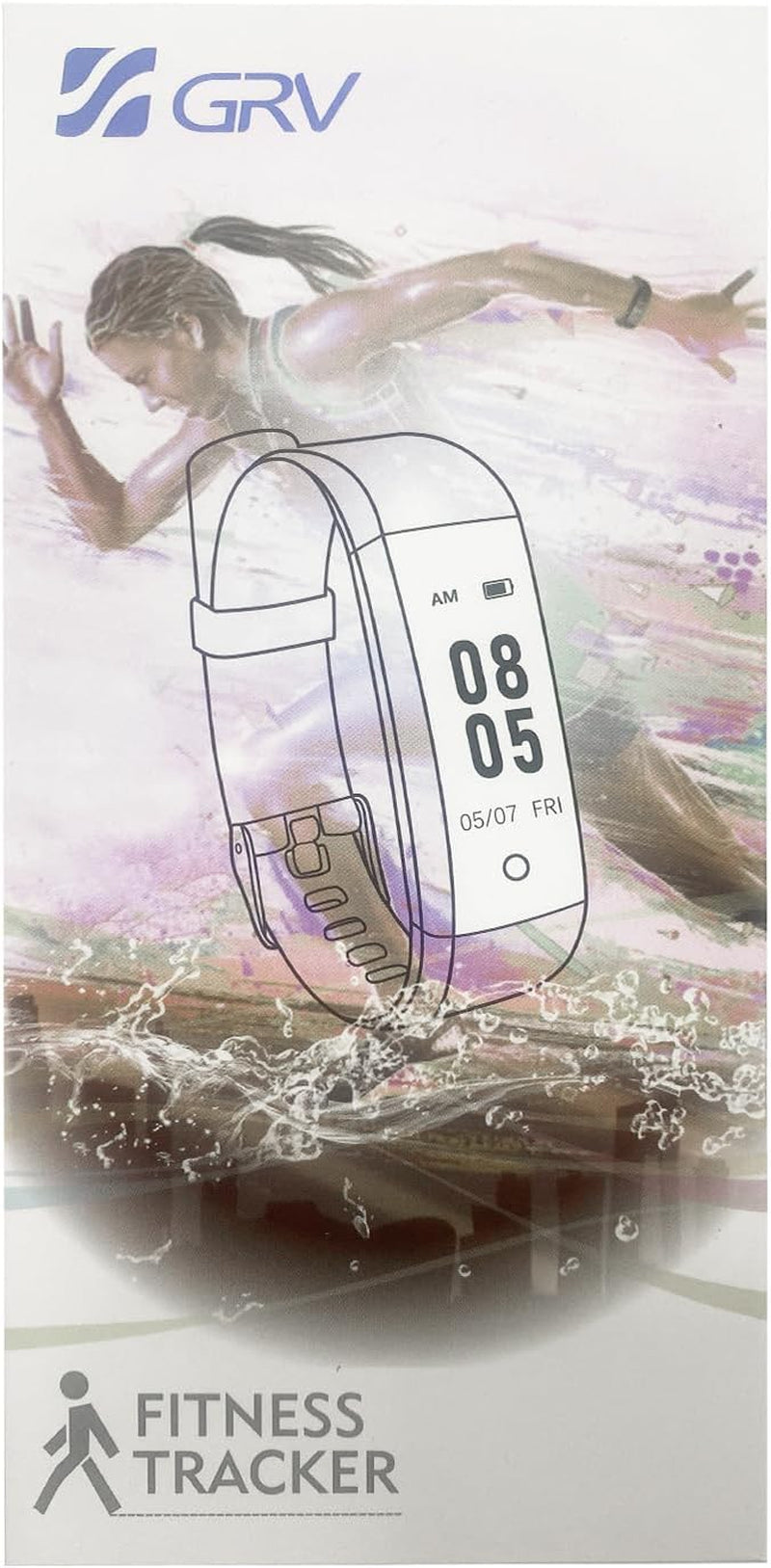 Pedometer Watch Fitness Watch No Bluetooth/App/Phone Required,Fitness Tracker with Step Counter Calories Counter Sleep Monitor for Walking Running