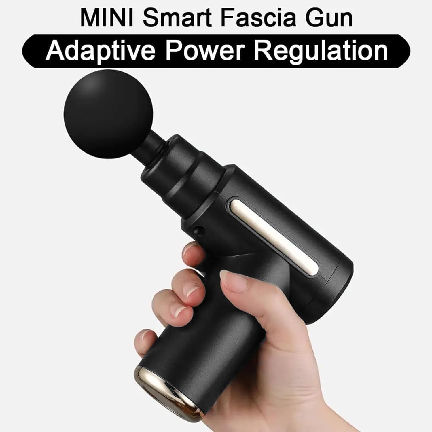 Massage Gun Deep Tissue – Portable Massager Gun with 5 Speeds – Muscle Massage Gun Hand Held Massager for Shoulder Body Back Relaxation – Muscle Percussion Massaging Handheld Muscle-Gun