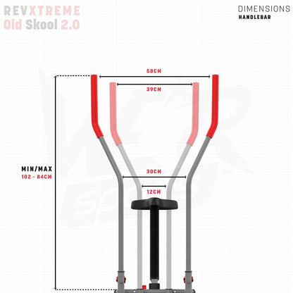 2-IN-1 Elliptical Cross Trainer and Exercise Bike Cardio Workout Machine